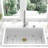 Quartz Composite Drop-In Kitchen Sink 33x22 Inch – Extra Deep, Heat Resistant, Modern Design-115613313