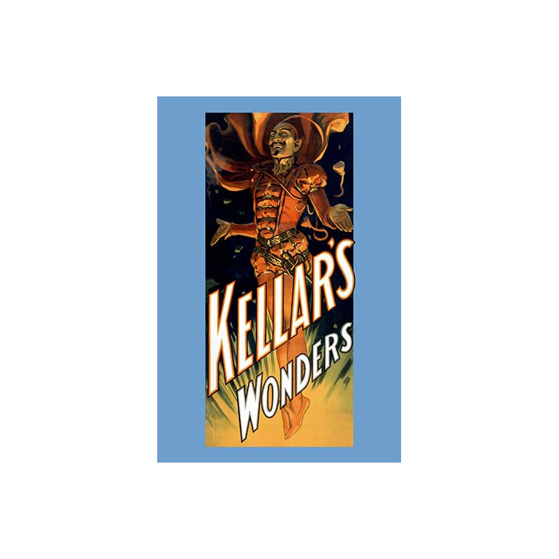 « kellar wonders » par strobridge co, affiche rétro, H 66 po x l 44 po