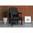 Leather Reception Guest Chairs W/Padded Seat and Arms Ergonomic Mid-Back Office Executive Side Chair for Meeting Waiting Room Conference Office Guest Chairs-477030387