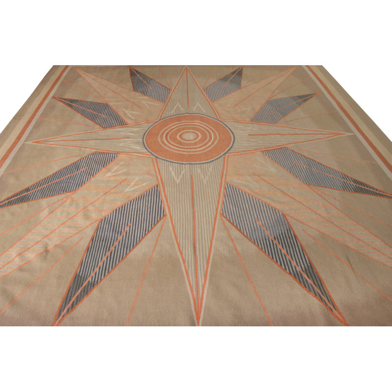 One-of-a-Kind 11’x12’5” Hand Knotted Area Rug
