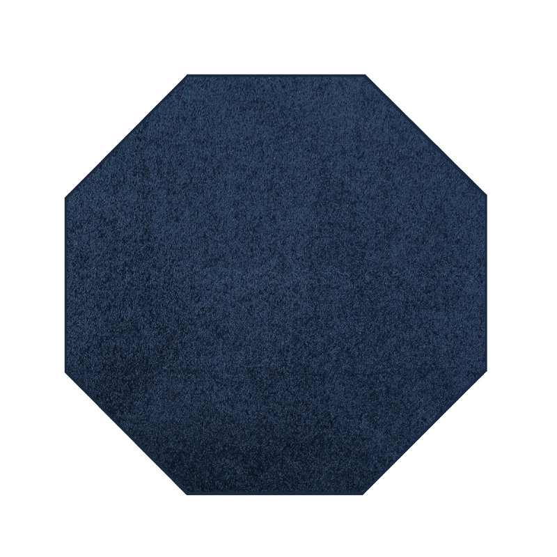 Tapis d'intérieur sur mesure Furnish My Place - 6 pi X 12 pi Marine, Octogone 10 pi