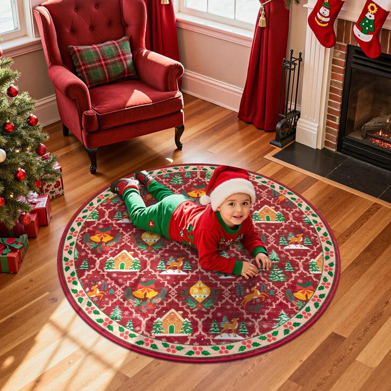 Tapis de Noël, Rond 4 pi
