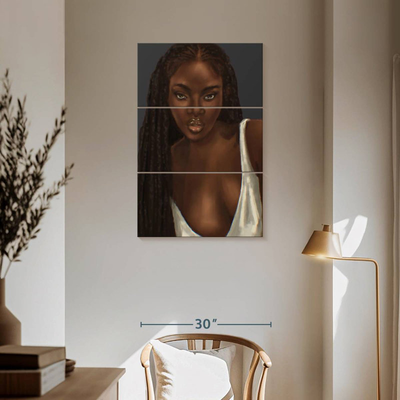 Leisha 7K, 45" H x 28" W