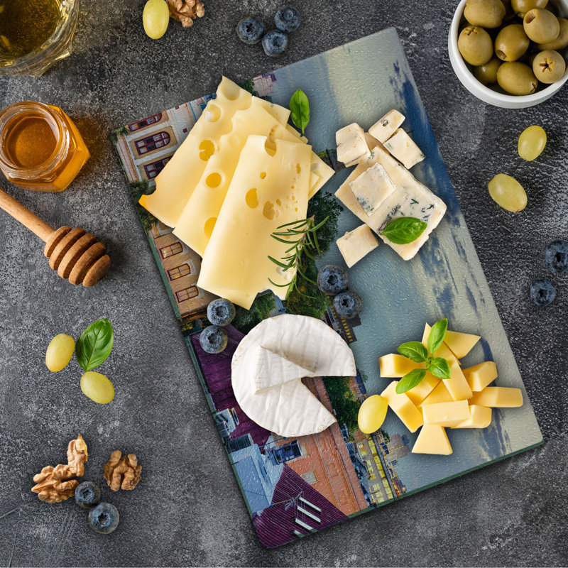 East Urban Home Glass Cutting Board