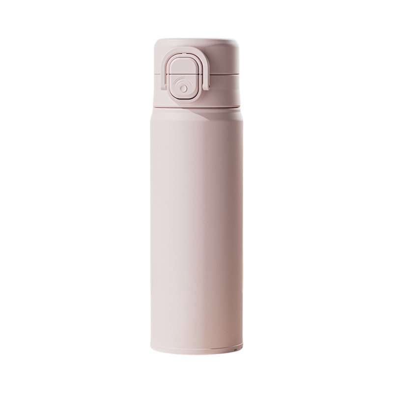 Bouteille d'eau en acier inoxydable 316 grande capacité Thermoss Cup, Rose