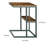 Solid Wood Top End Table