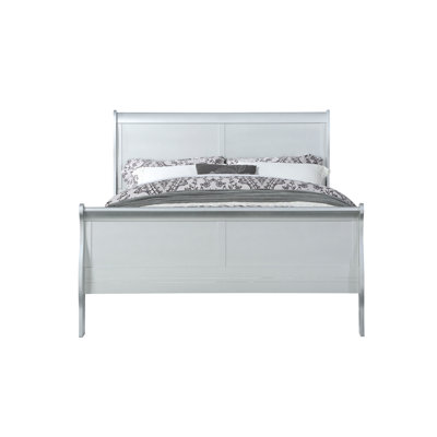 Charming Twin Sleigh Bed With Graceful Design, Sturdy Construction, And Sleek Simplicity For A Timeless Bedroom Appeal.
