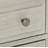 Classic 1Pc Nightstand With 2X Drawers And Storage Cubby Top Modern Farmhouse Design Bedroom Furniture Side Table
