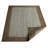 Manns Hand Woven Jute Eco-Friendly Solid Area Rugs - Rectangle, White Natural Color, Contemporary Modern Design, Low Pile, Natural Fiber, Outdoor Indoor Handmade Area Rugs for Living Room, Bed Room-687128013