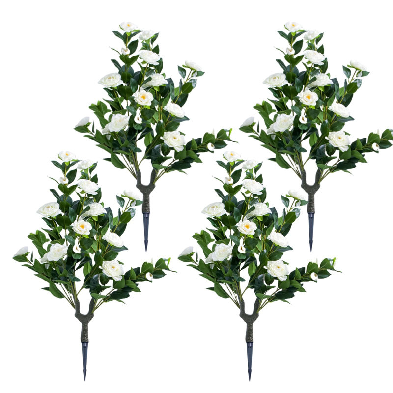 Faux Plant, 90*40cm, 4 white flowers