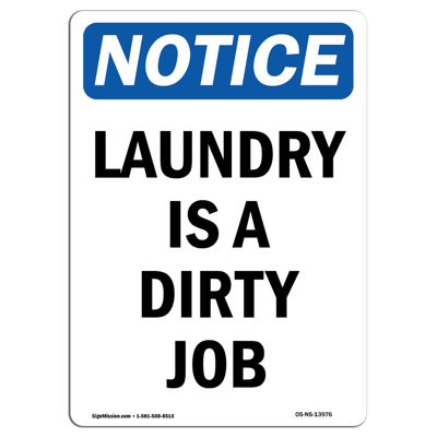 Laundry Sign
