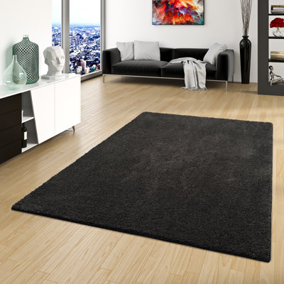 Johnie Solid Colour Area Rug