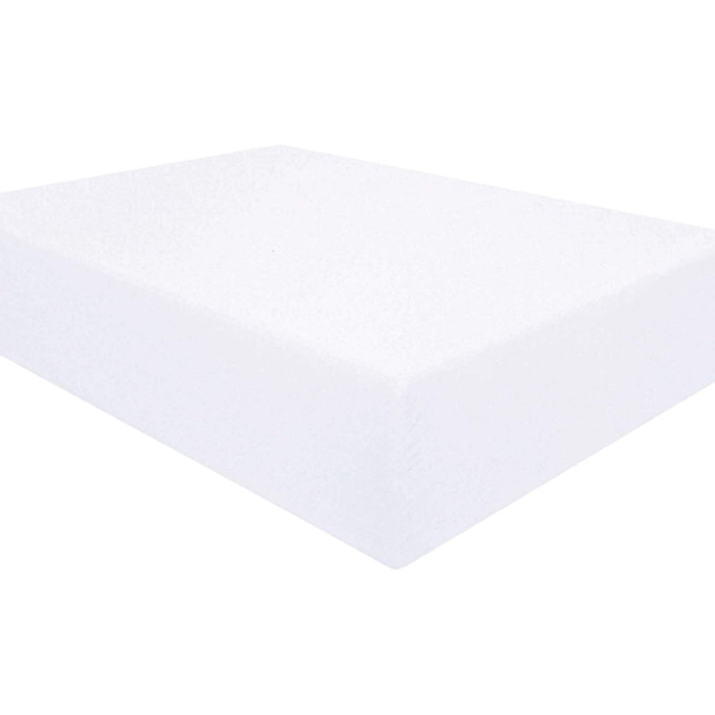Janoshan Premium Egyptian Cotton Fitted Sheet, White, Kingsize (5')