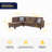 Aizleigh Upholstered L-Shaped Sectional-91943237-91990749