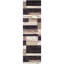 Tapis de couloir 8 pi chocolat
