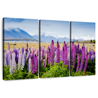 Harnek Blooming Purple Flowers