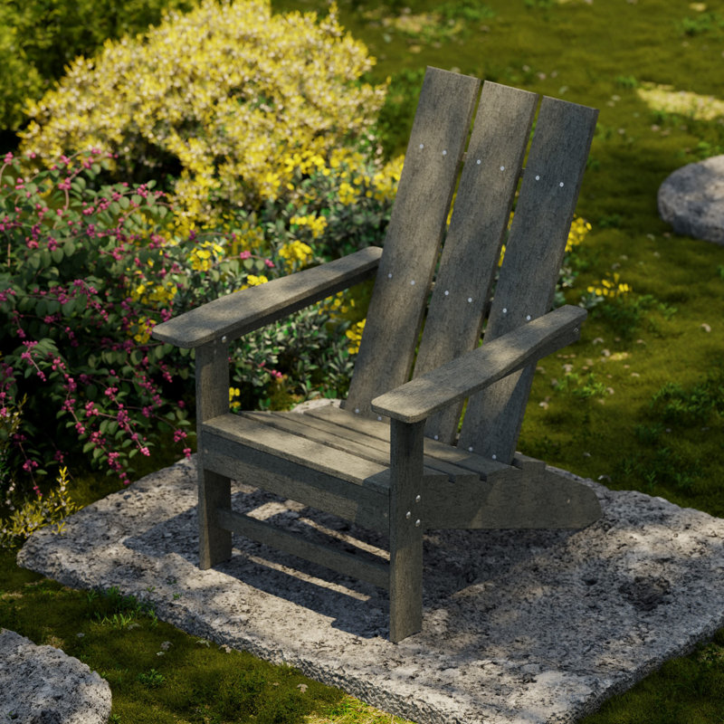 Freedom Modern Adirondack Chair, Gray