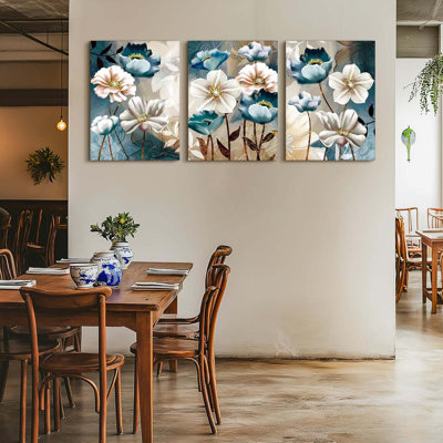 3 Piece Wrapped Canvas Print