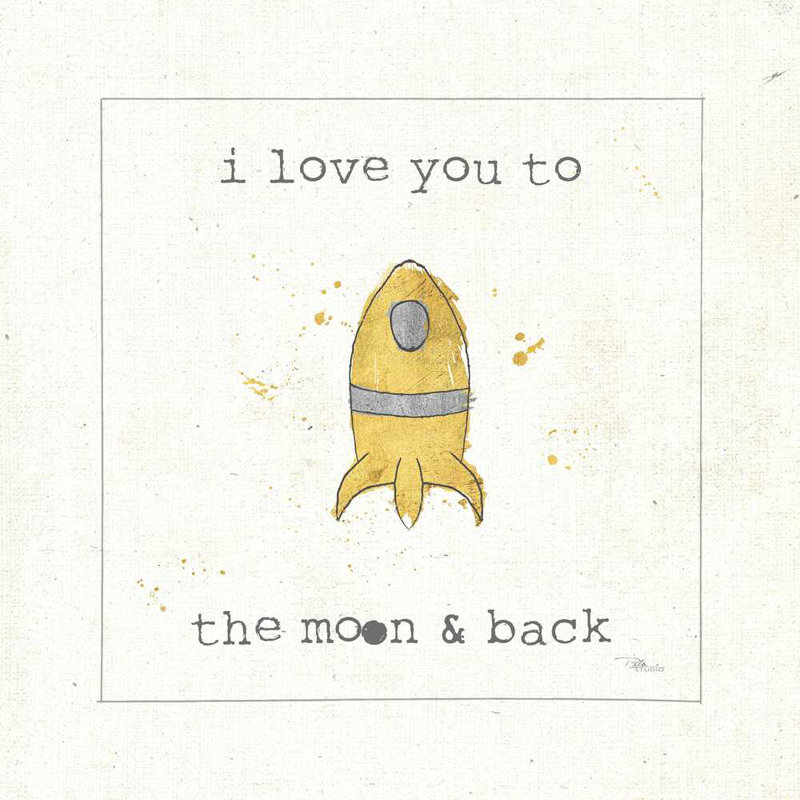 " Love Notes XII " Painting Print, 12" H x 12" W x 1.25" D