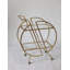Chariots de bar Gold pour le chariot de service Home Bar