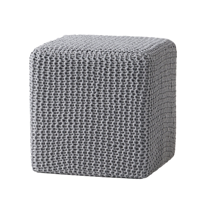 TABOURET EN TRICOT TRICOTÉ