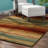 Sybill Striped Multi Stain Resistant Area Rug-1867209701