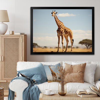 " Giraffe Gentle Horizon "