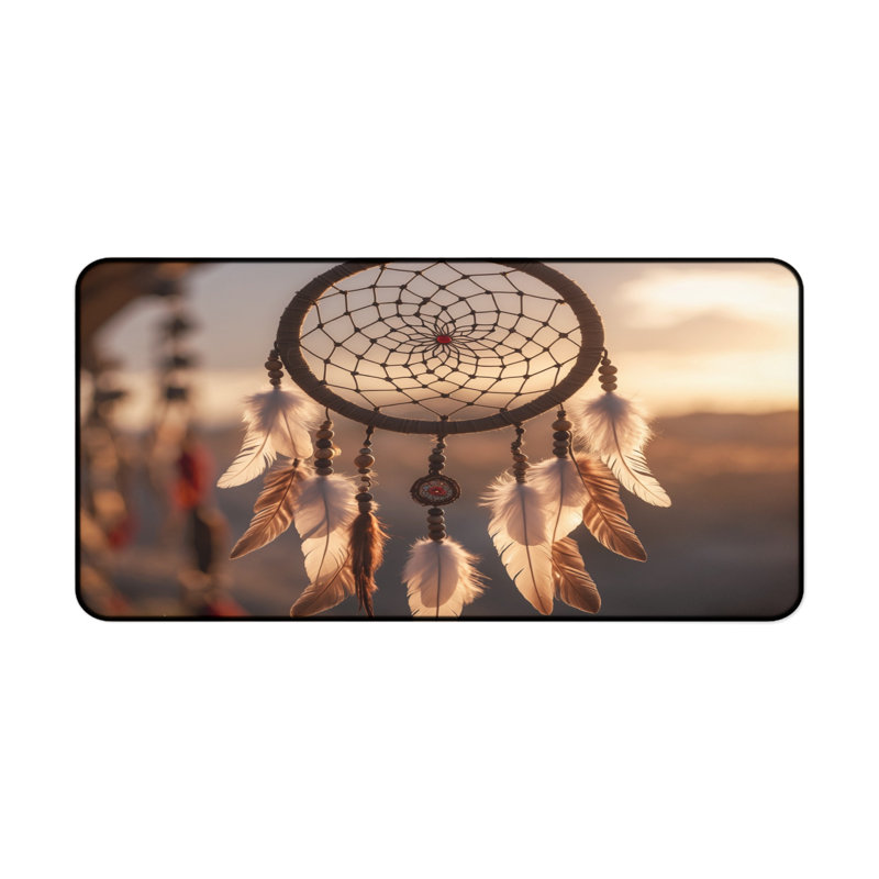 Polyester Desk Pad, 14.4x12.1