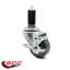 Polyurethane Swivel Expanding Stem Caster with Brake-88885041