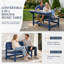 Banc de jardin convertible en PEHD 2 en 1 et table de pique-nique-133682983