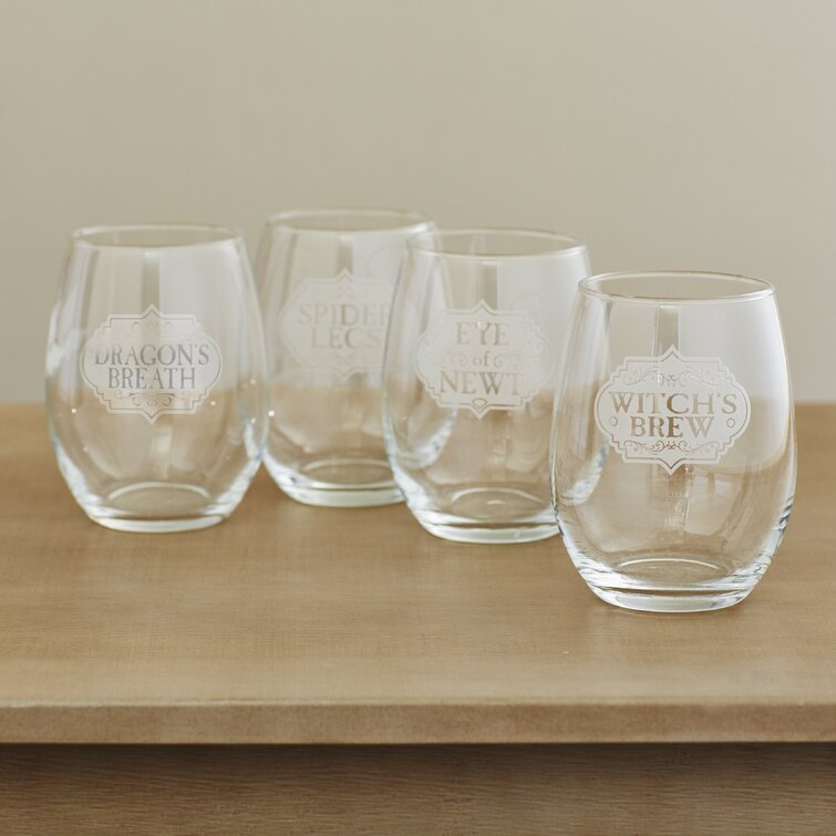 Susquehanna Glass 4 - Piece 13.25oz. Glass Whiskey Glass Glassware Set &  Reviews