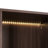 51.2" Freestanding Lighted Display Cabinet