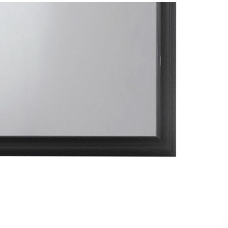 Rectangular Mirror, Black, 36" x 47"