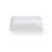 Badeloft 25.2" x 16.1" Rectangular Stone Resin Undermount Ramp Bathroom Sink UB-04-L-G in Glossy White-50749079