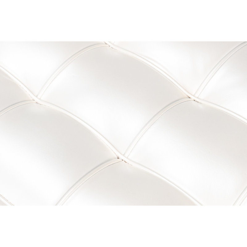 Catalunya Upholstered Bench, White
