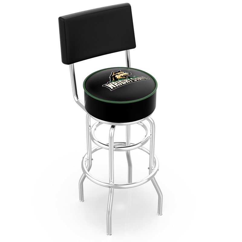 NCAA 30" Swivel Bar Stool, Wright State University