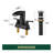 Centerset 2-Handle Waterfall Bathroom Faucet with Drain Assembly-98670983