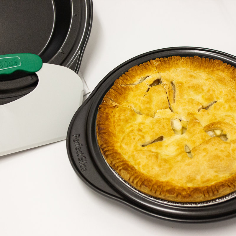 BergHOFF Perfect Slice 3Pc Non-Stick Pie Pan Set with Slicing Tool