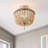 Norcott Solid Wood Semi Flush Mount-465187589