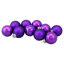 Ornements en forme de boule de Noël 10 carats à 2 finitions-2145771610