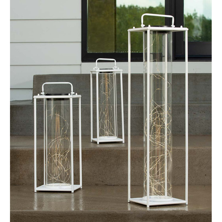 Solar Powered Integrated LED Outdoor Floor Lamp