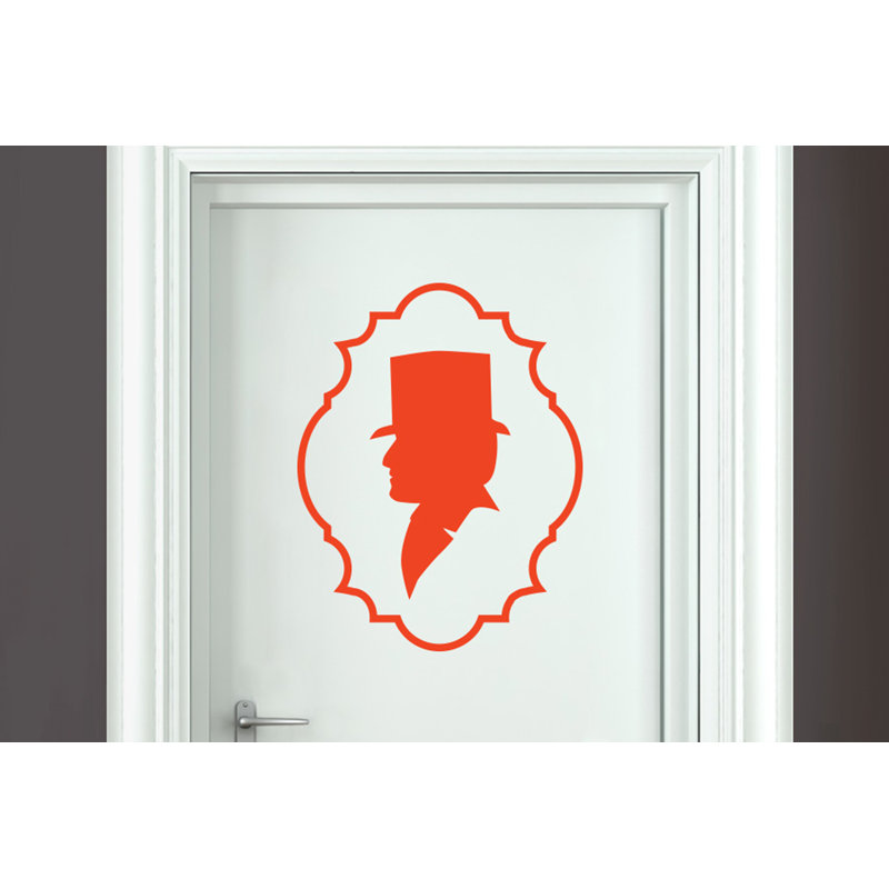 Wall Decal, Orange