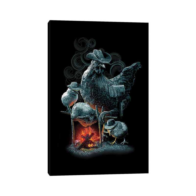 Cannibal by Adam Lawless - Wrapped Canvas Gallery-Wrapped Canvas Giclée, 20.32 cm H x 30.48 cm W