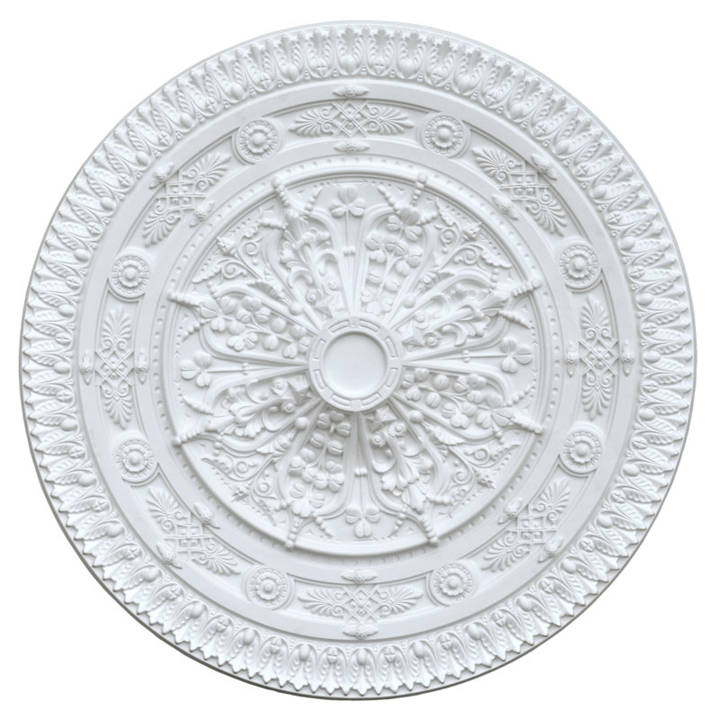 37'' H x 37'' W x 1.5'' D Ceiling Medallion