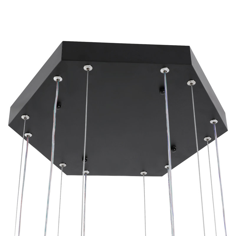 Luminaire suspendu lustre 6 lumières Clatterbuck