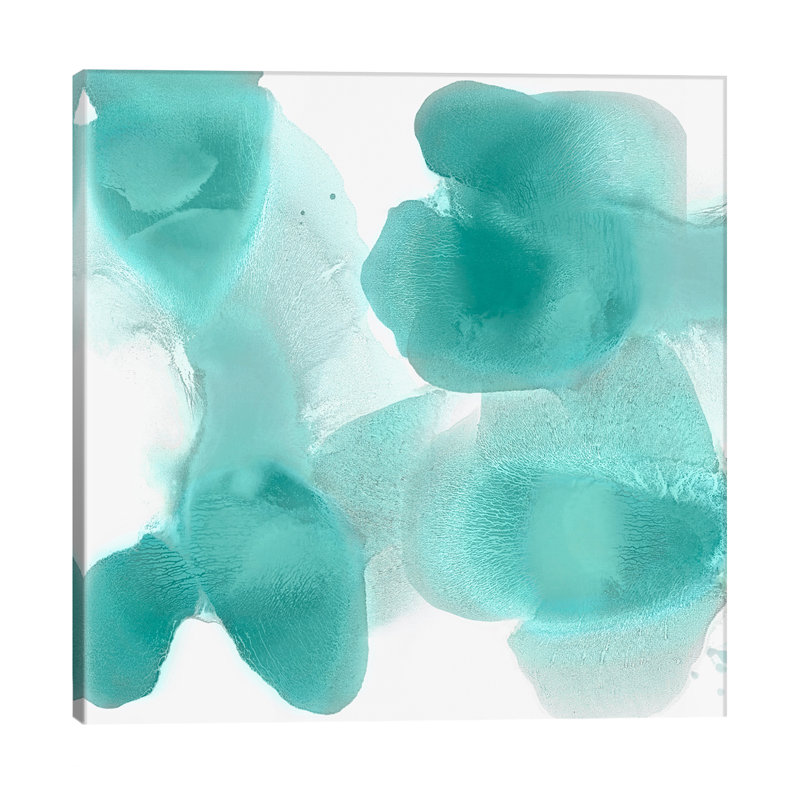 Dynamic Mint by Hannah Carlson - Wrapped Canvas Print, 45.72 cm H x 45.72 cm W x 1.91 cm D