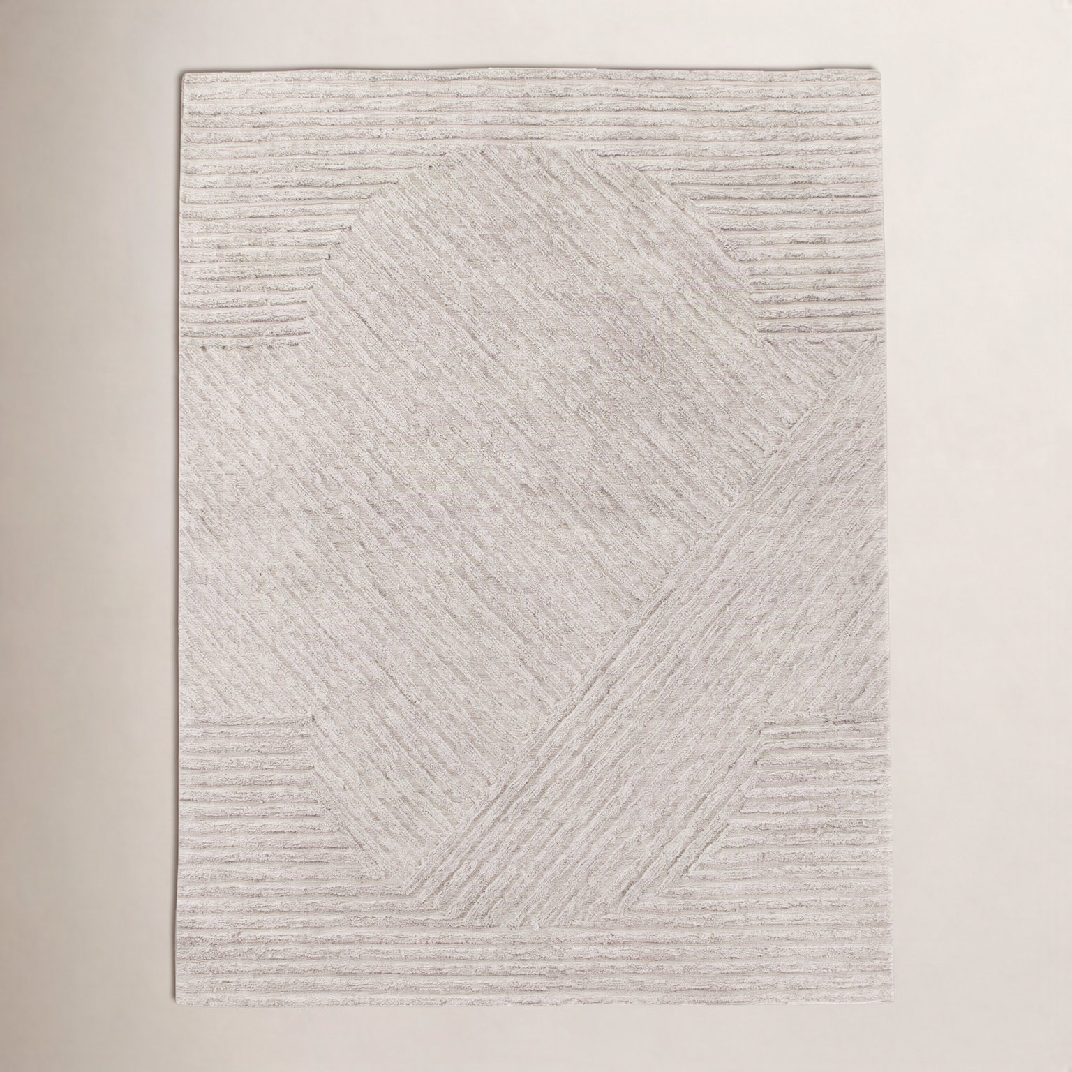 Heathered Outdoor Hand-Loomed Rug, Rectangle 9' x 12'