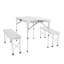 Abdalla 4 - Person Patio Dining Set Rectangular Table