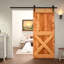 Porte de grange à panneaux et en bois avec quincaillerie d'installation-87953013-49249317-87953085