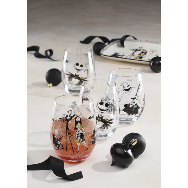 Lenox The Nightmare Before Christmas Assorted Tumblers, Set Of 4